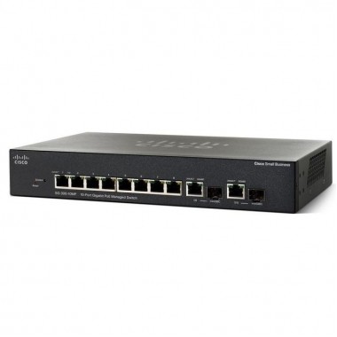 Коммутатор Cisco CatalystSB SG300-10PP-K9-EU